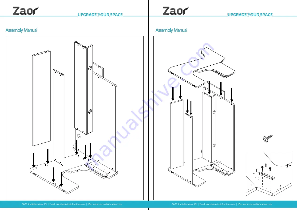 Zaor Miza 49 Flex Assembly Manual Download Page 10