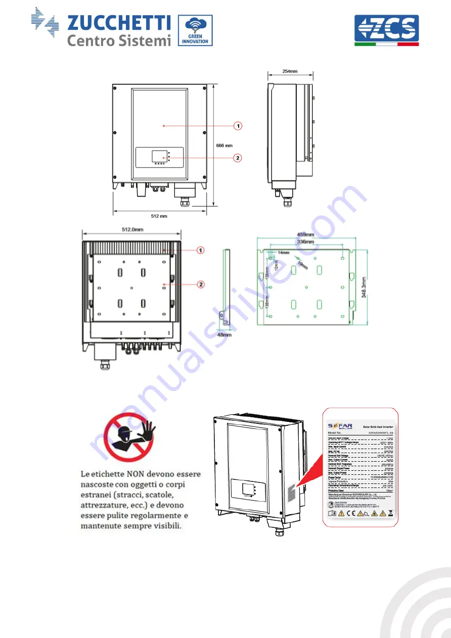 ZCS 20000TL Скачать руководство пользователя страница 13