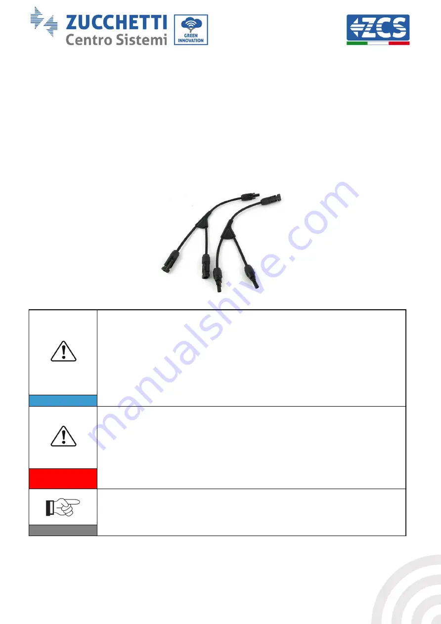 ZCS 3000TLM LITE User Manual Download Page 24