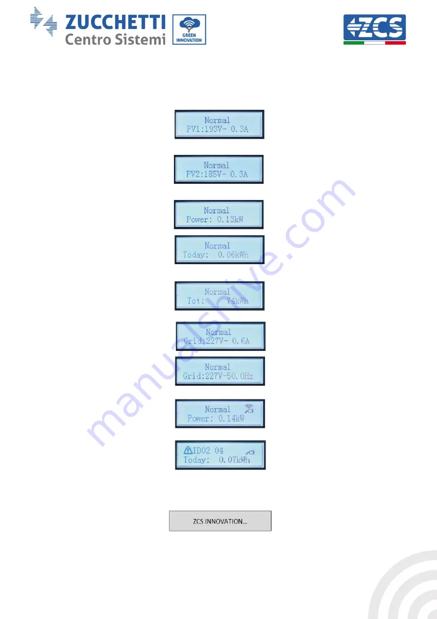 ZCS 3000TLM LITE User Manual Download Page 39