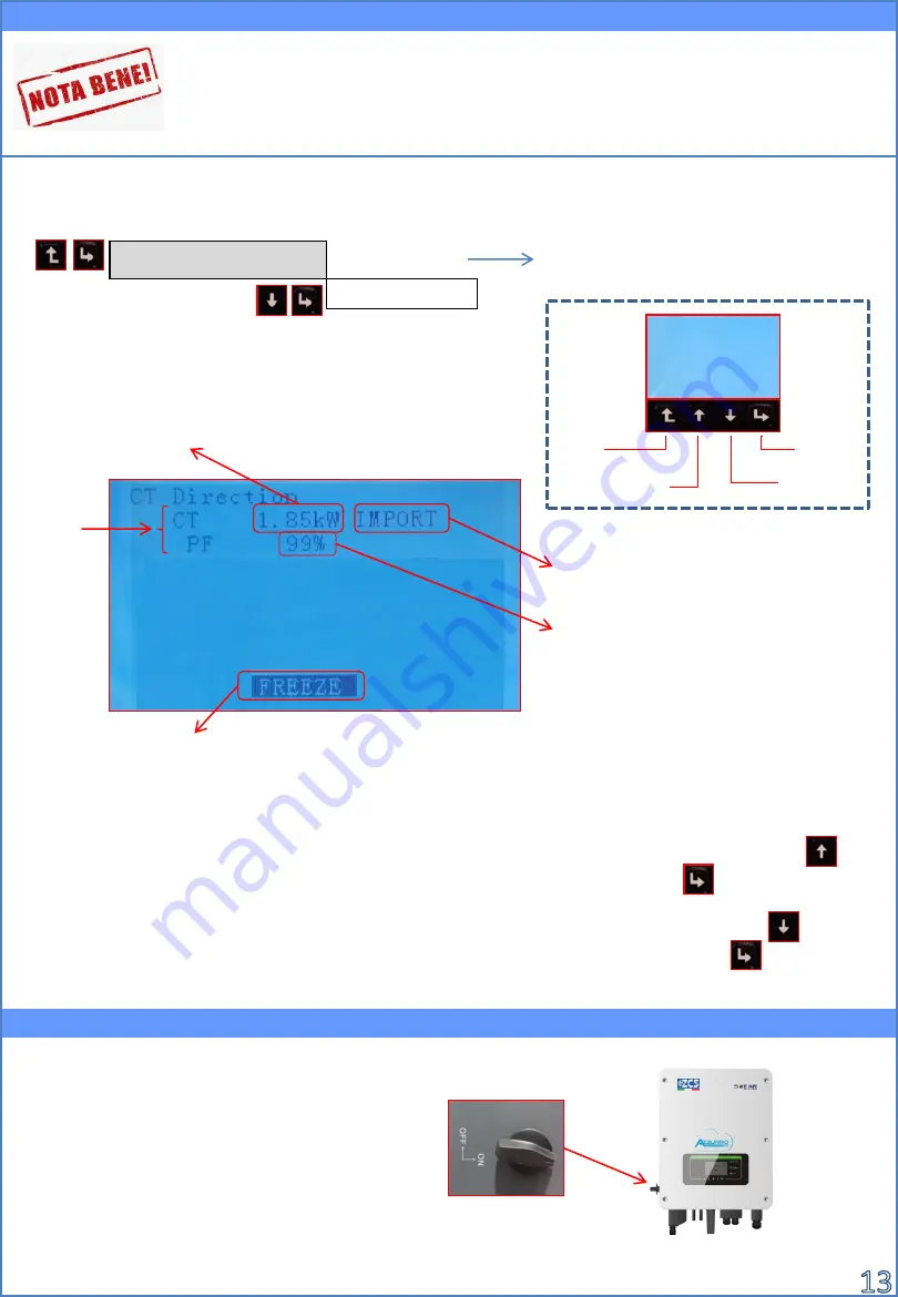 ZCS Azzurro HYD 3000 ES Quick Installation Manual Download Page 13