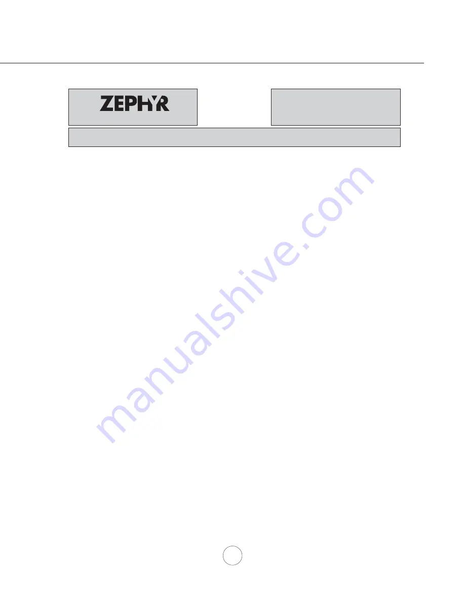 Zephyr Essentials Siena Pro Island Скачать руководство пользователя страница 43