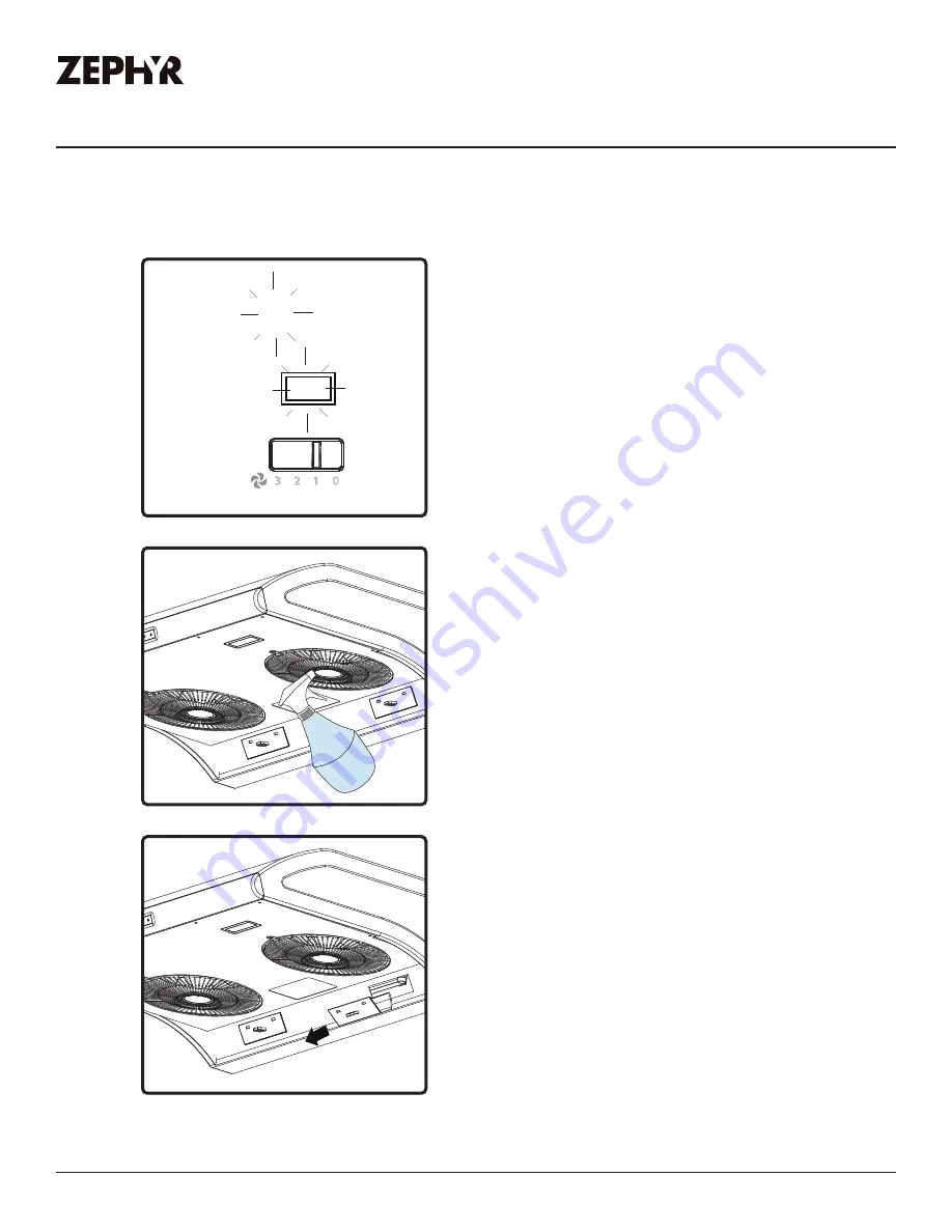 Zephyr Cyclone AK6500B Use, Care And Installation Manual Download Page 25