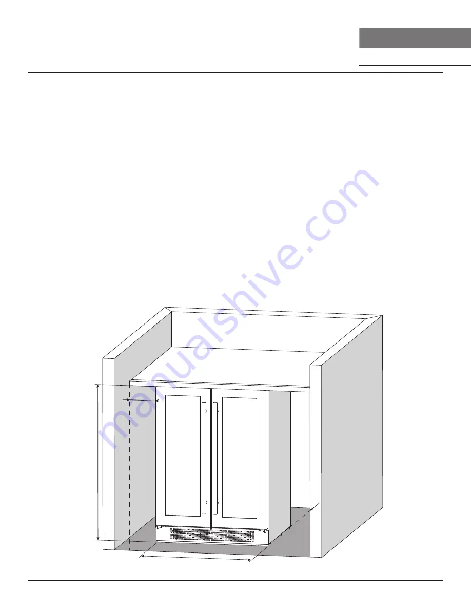 Zephyr Presrv PRWB24C32BG Use, Care And Installation Manual Download Page 16