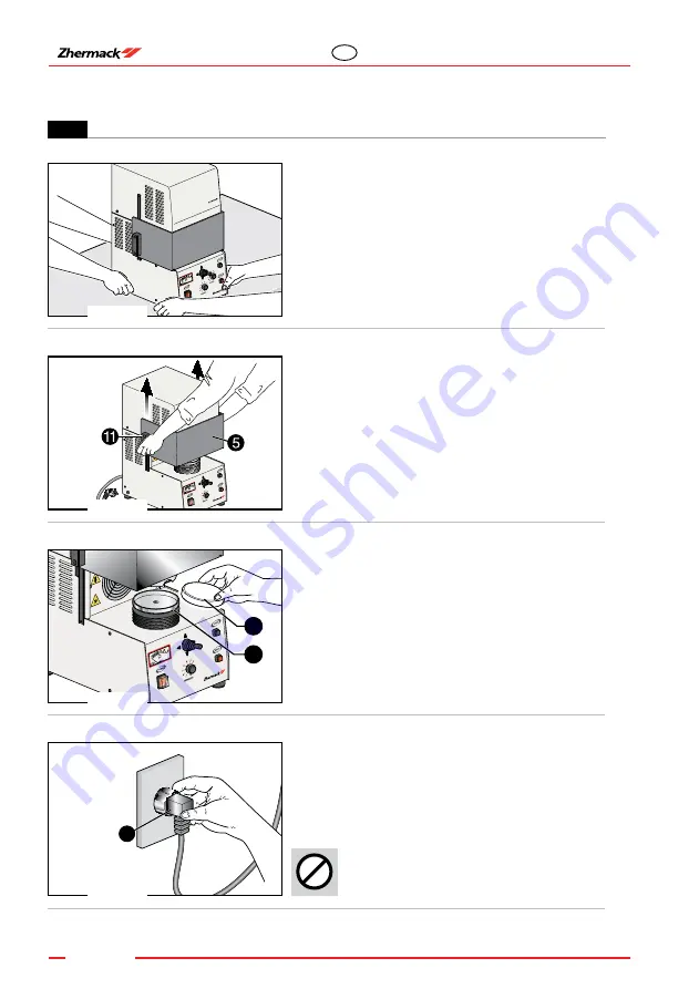 Zhermack QUASAR User Manual Download Page 58