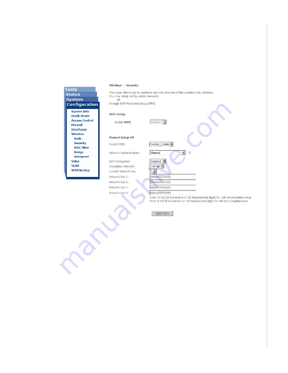 Zhone zNID-GE-2402 Configuration Manual Download Page 115