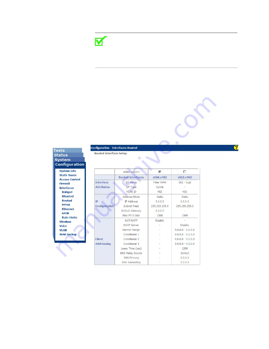 Zhone zNID-GE-2402 Скачать руководство пользователя страница 168