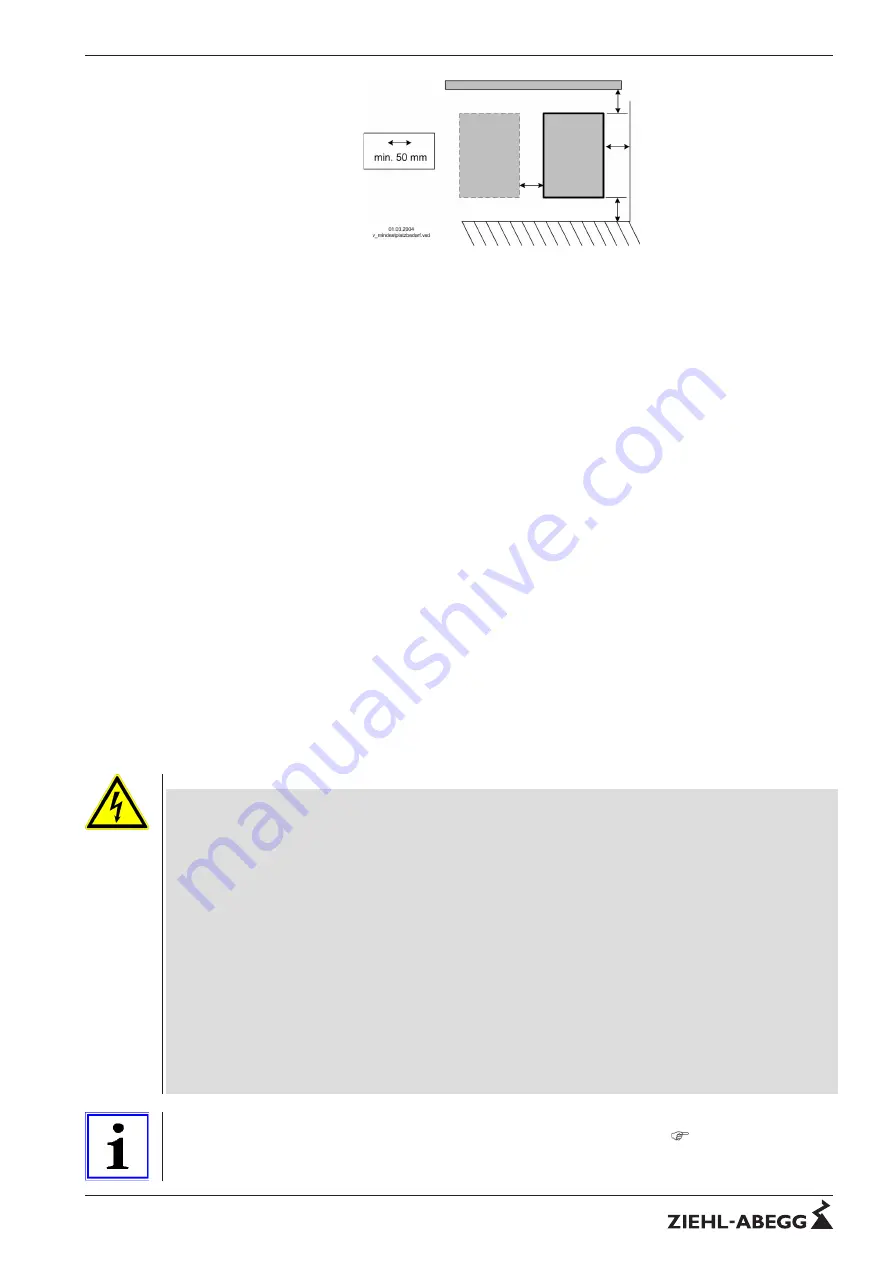 ZIEHL-ABEGG ALARMcon UTE-32A-L Operating Instructions Manual Download Page 8