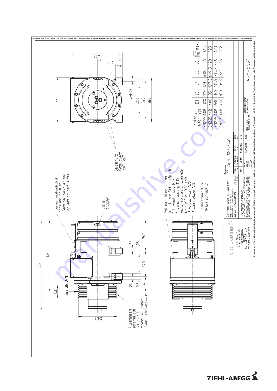 ZIEHL-ABEGG ZA top SM225.40B Скачать руководство пользователя страница 33