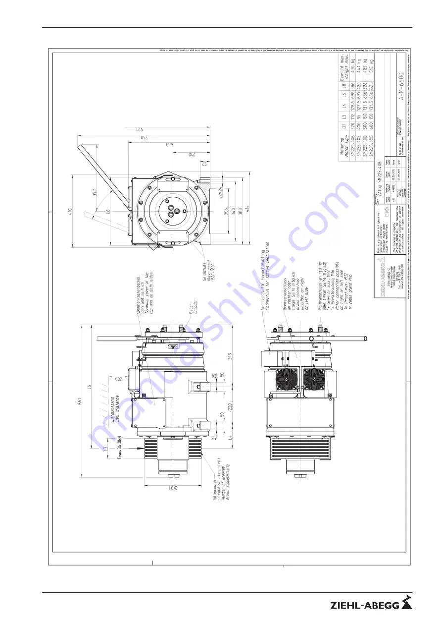 ZIEHL-ABEGG ZA top SM225.40B Original Operating Instructions Download Page 37