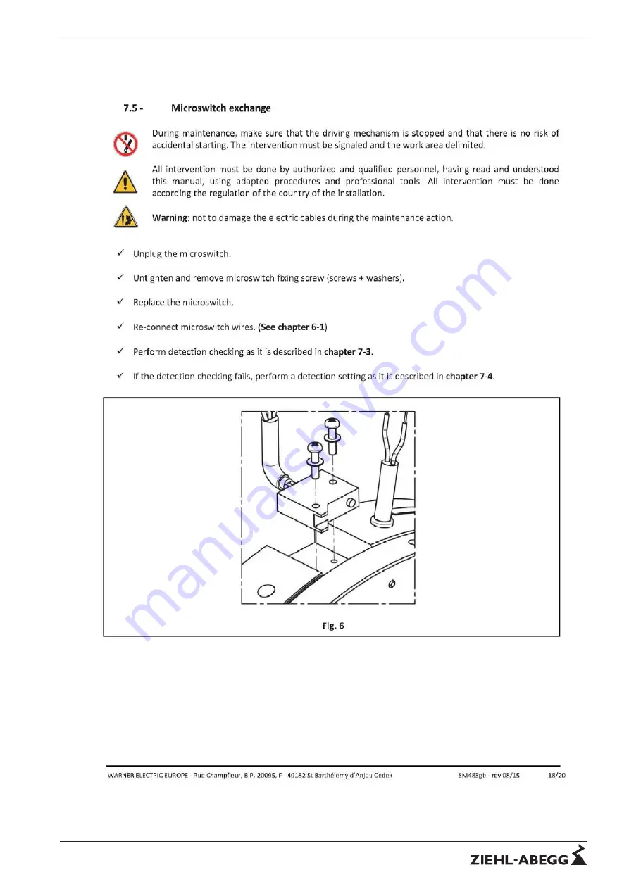 ZIEHL-ABEGG ZA top SM225.40B Скачать руководство пользователя страница 57