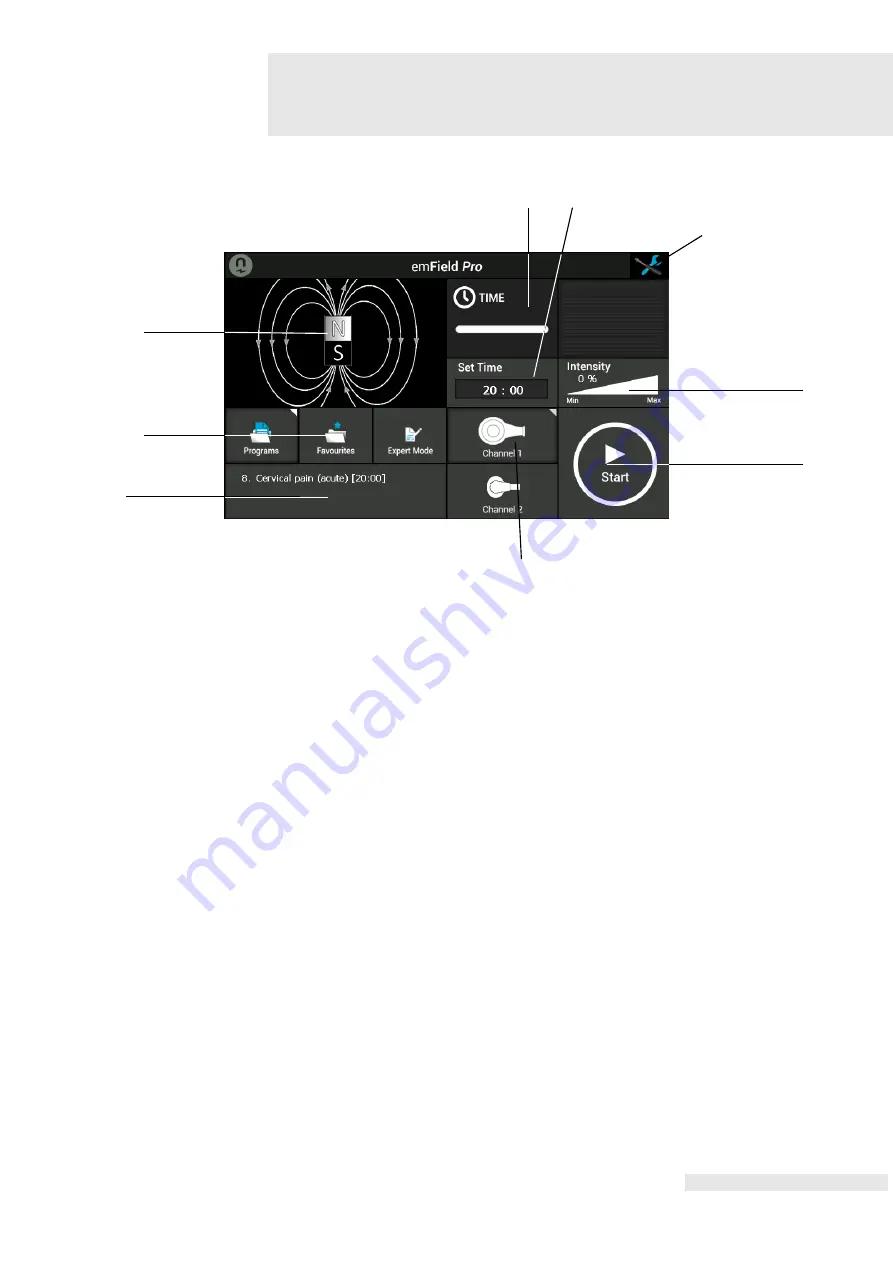 Zimmer emFieldPro Instructions For Use Manual Download Page 22