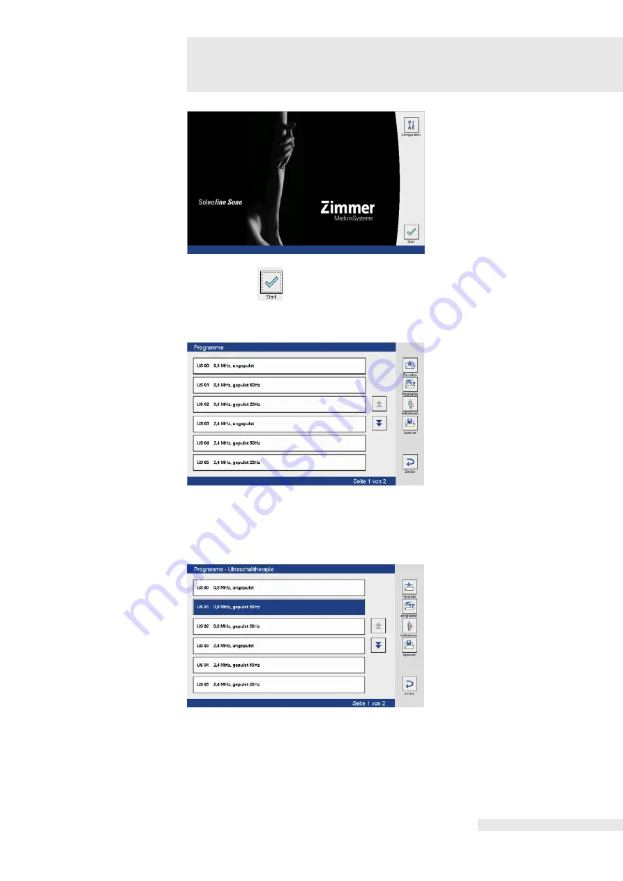 Zimmer Soleo Sono Instructions For Use Manual Download Page 24