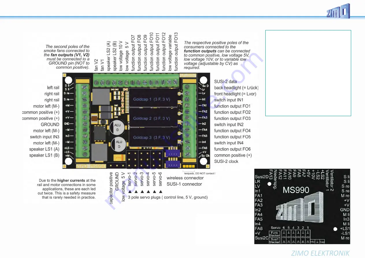 ZIMO MS440C Instruction Manual Download Page 17