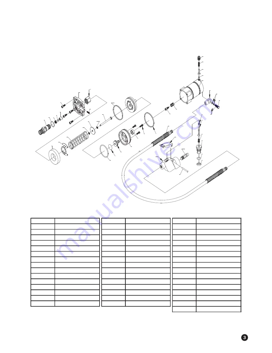 Zinko ZABJ-22PA Operating Instructions And Repair Parts List Download Page 3