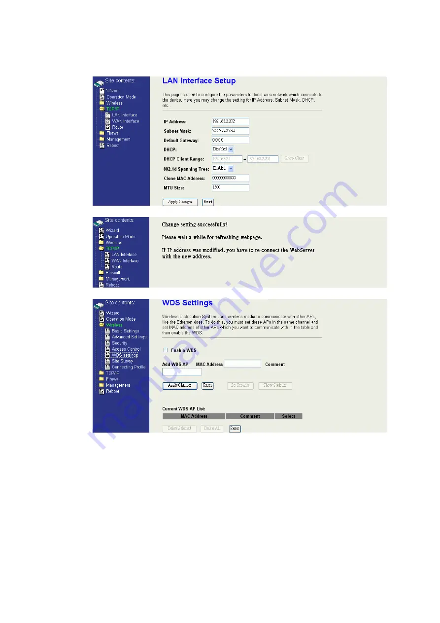 Zinwell AP-G250 User Manual Download Page 18