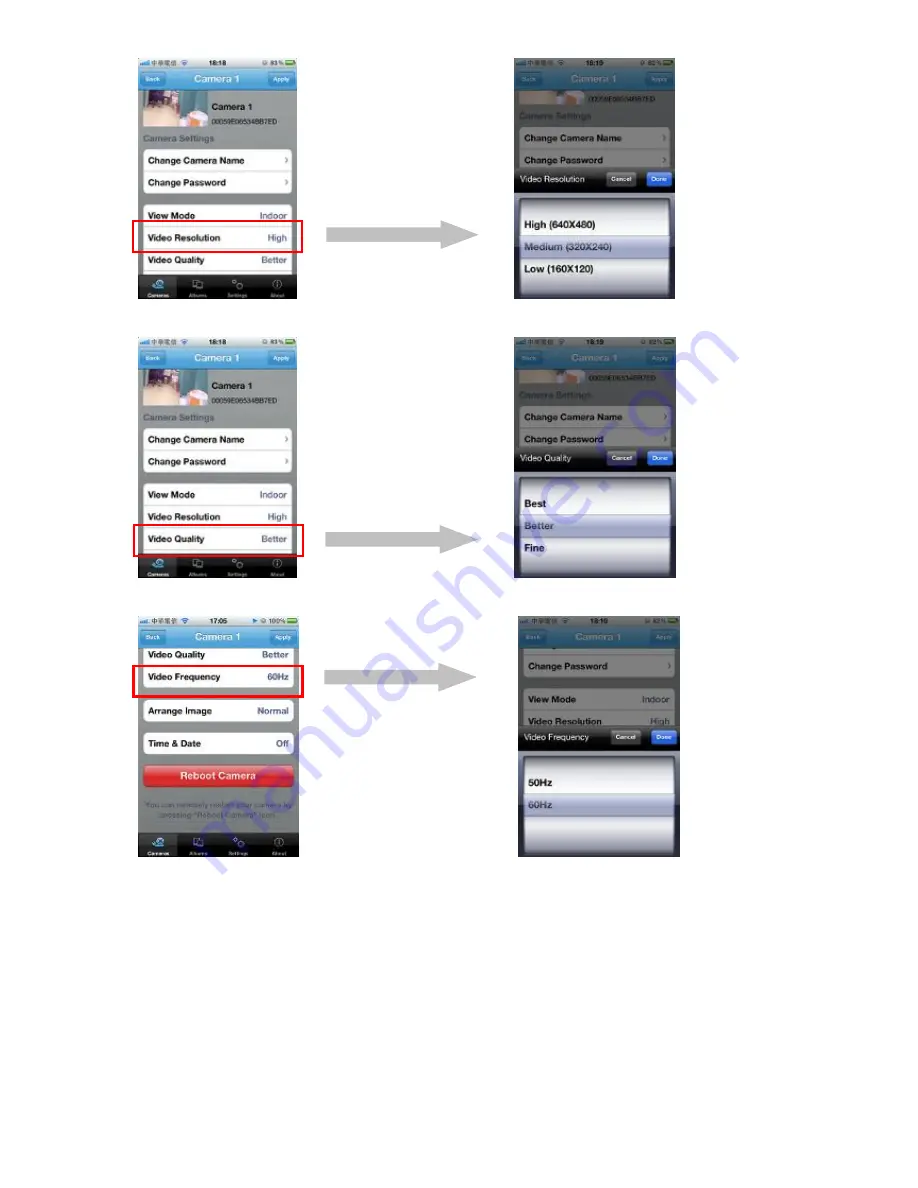 Zinwell plugCAM User Manual Download Page 20