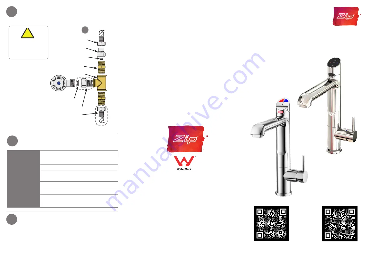 Zip HydroTap BC Скачать руководство пользователя страница 1