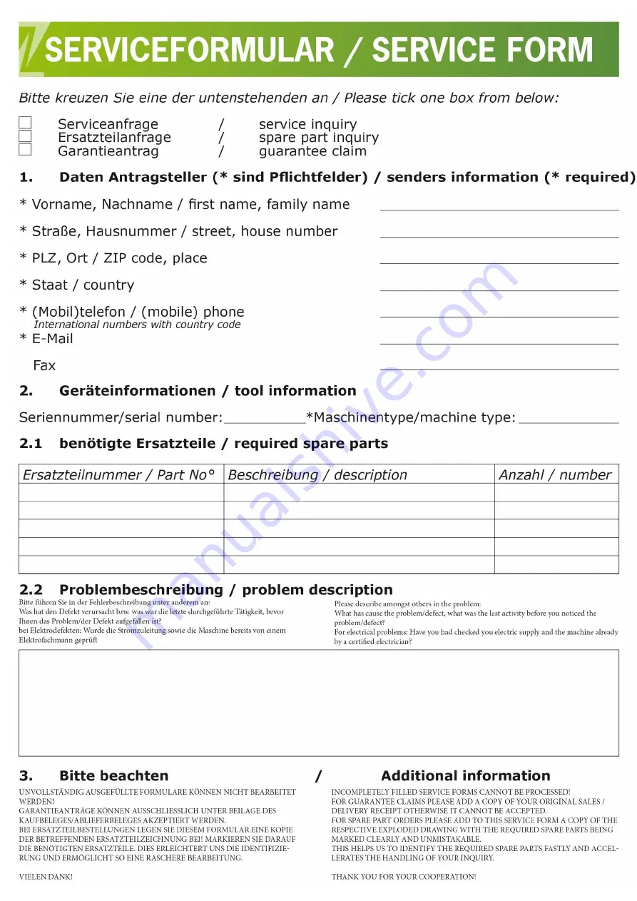 ZIPPER MASCHINEN 9120039232850 User Manual Download Page 33