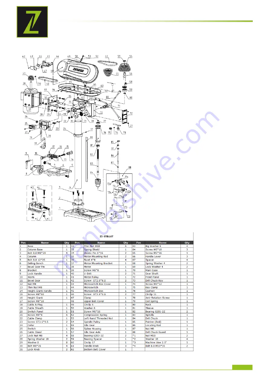 ZIPPER MASCHINEN 9120039233567 User Manual Download Page 43