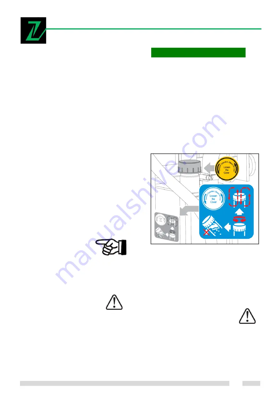 Zipper Mowers ZI-HS13E Operation Manual Download Page 17