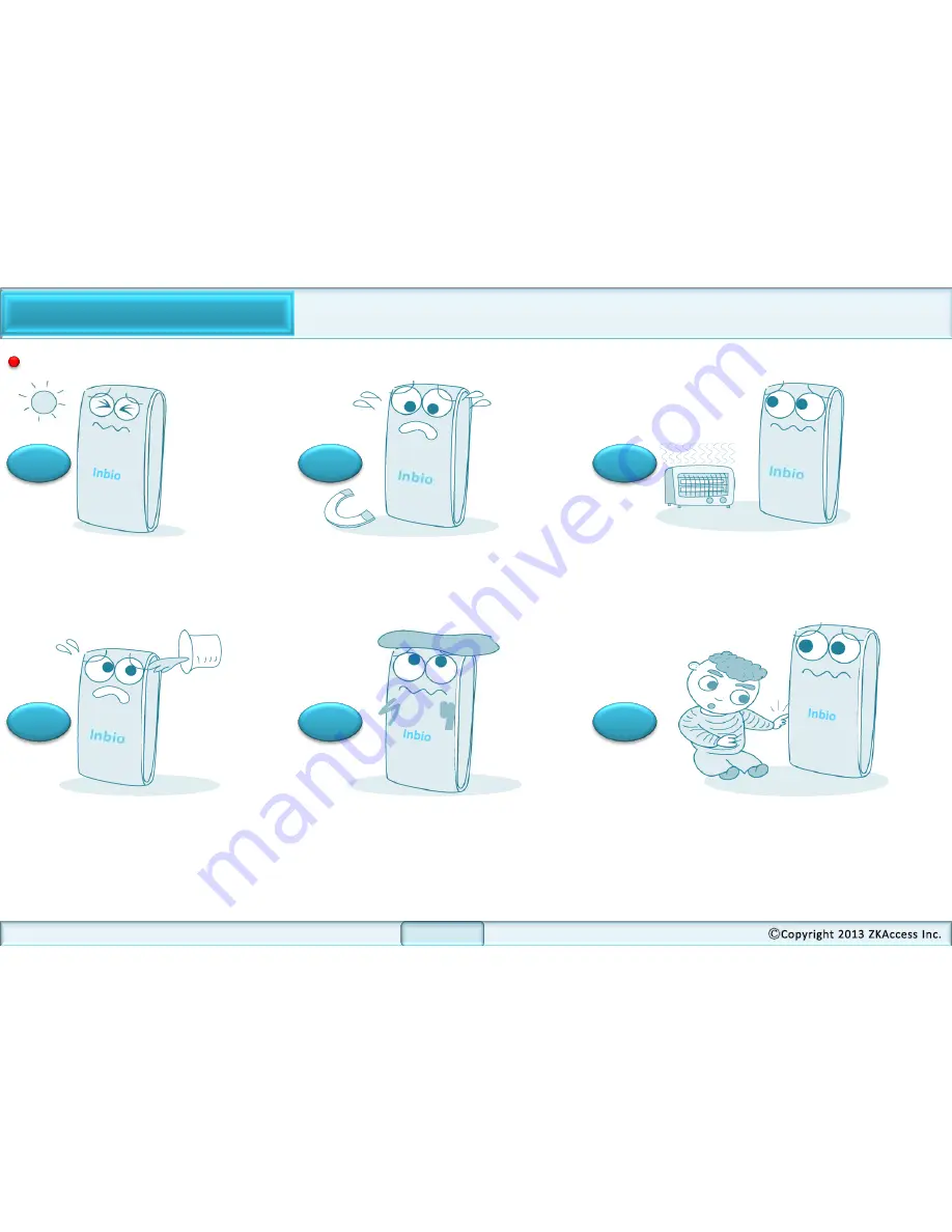 ZKaccess Inbio460 Скачать руководство пользователя страница 3