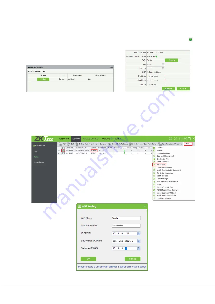 ZKTeco C5S110 User Manual Download Page 25