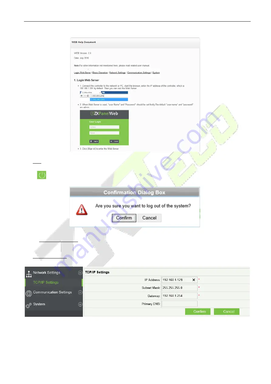 ZKTeco inBIO260 User Manual Download Page 34