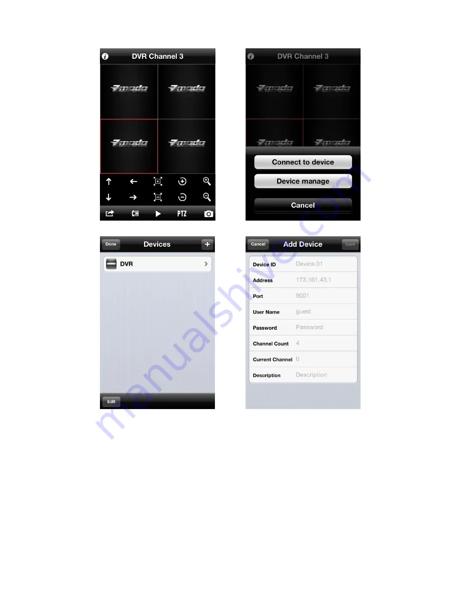 ZMODO H.264 User Manual Download Page 28