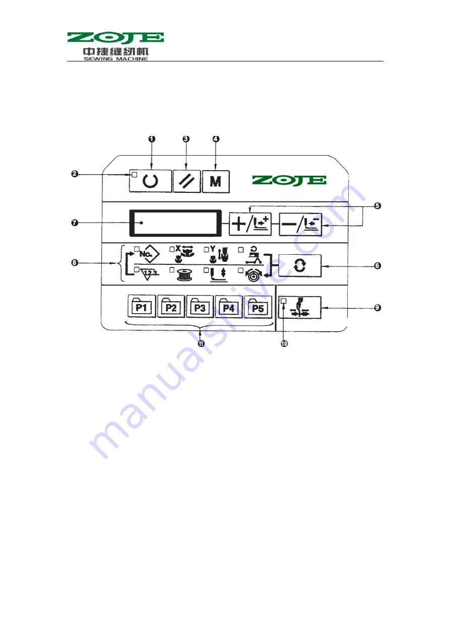 ZOJE 1900B User Manual Download Page 6