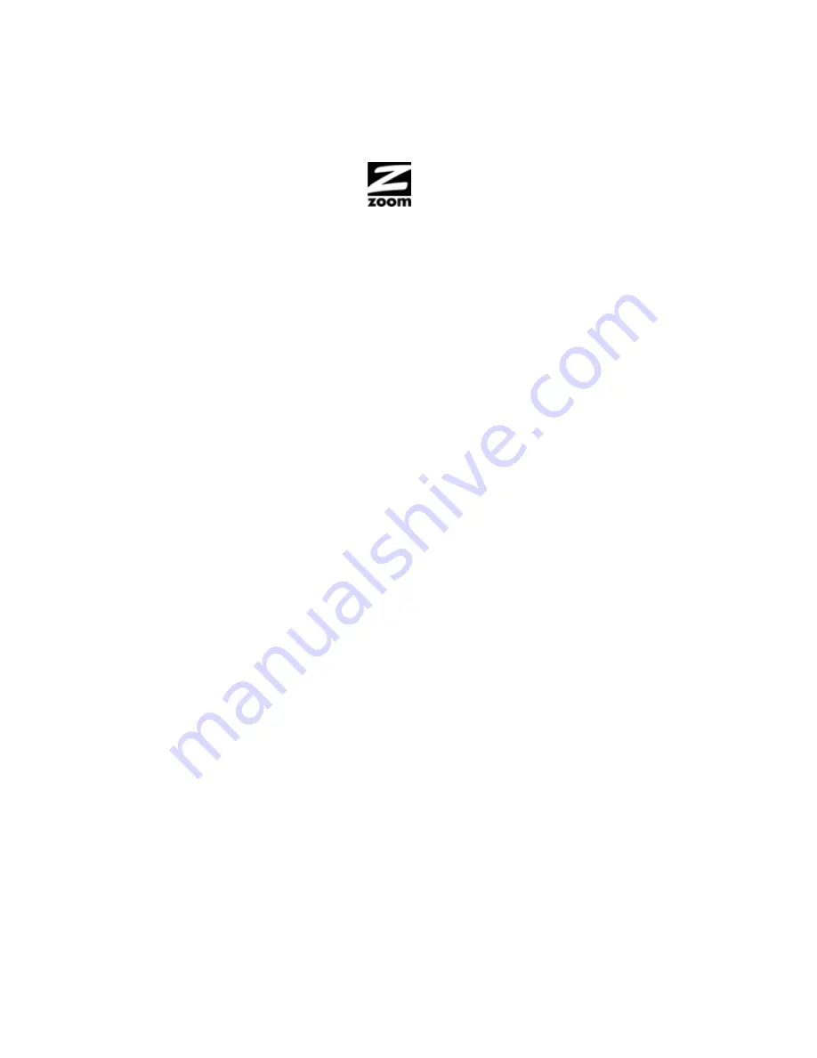 Zoom 5341J Quick Start Manual Download Page 1