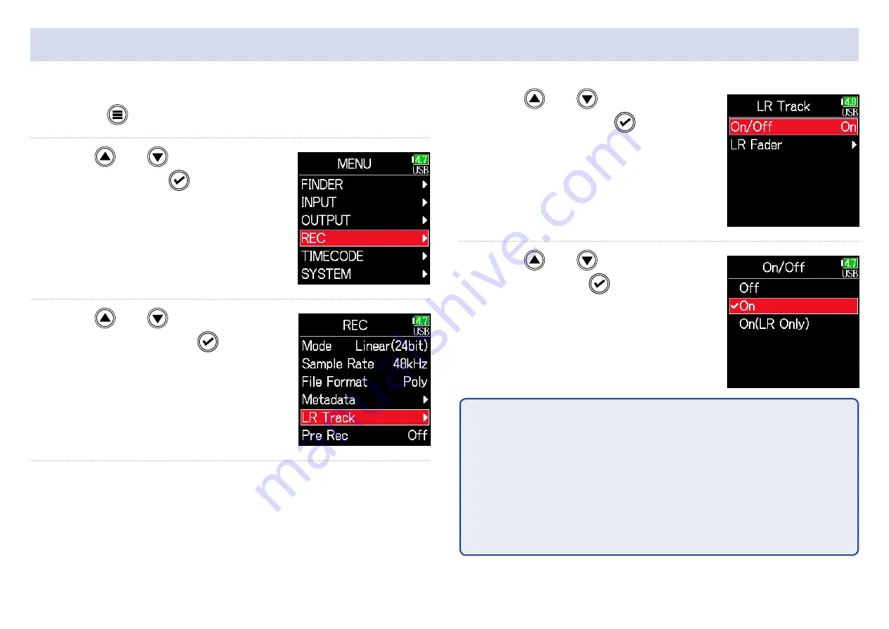 Zoom F6 Operation Manual Download Page 33