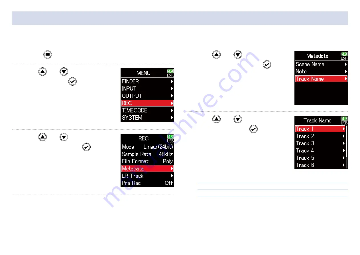 Zoom F6 Operation Manual Download Page 48