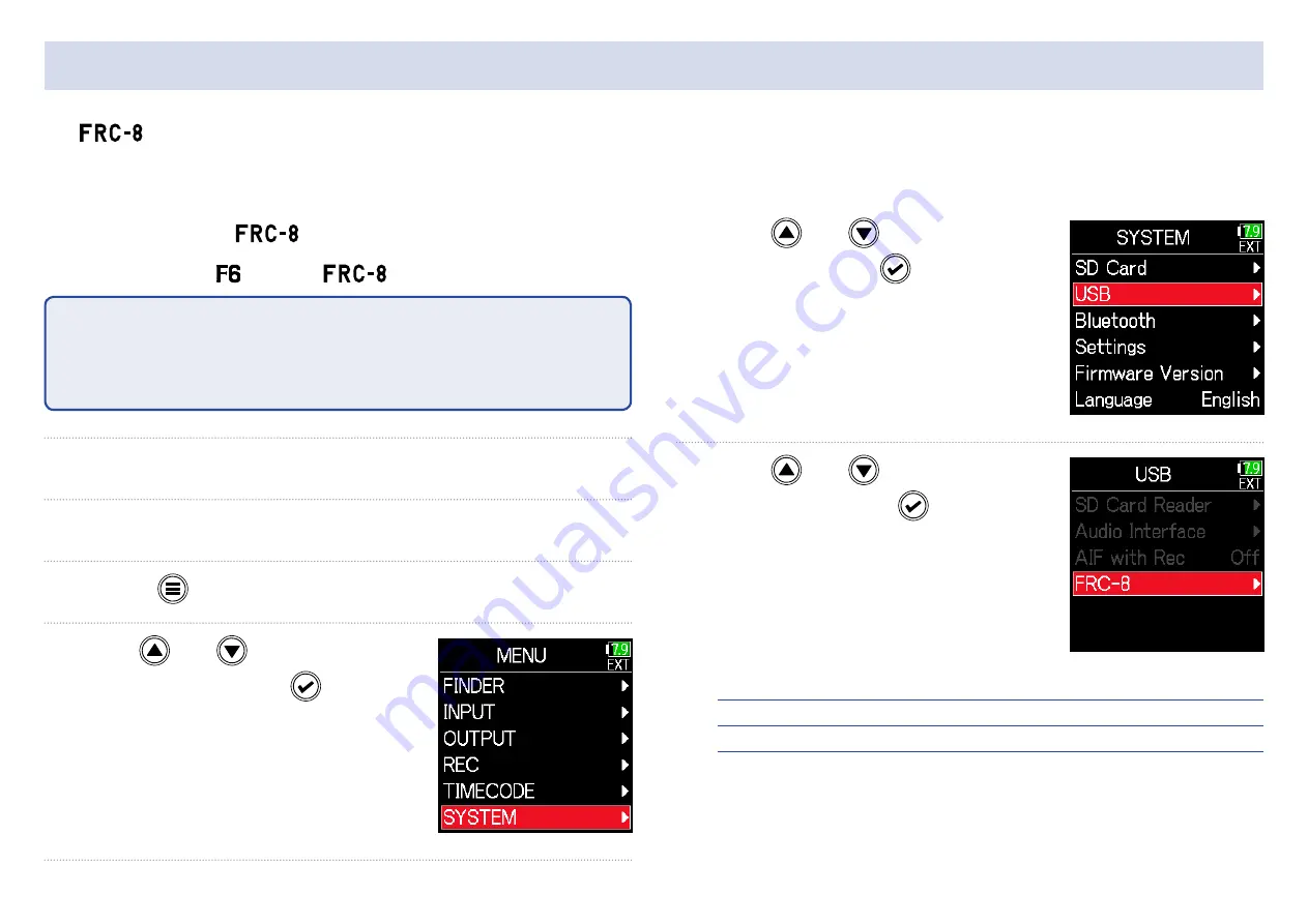 Zoom F6 Operation Manual Download Page 151