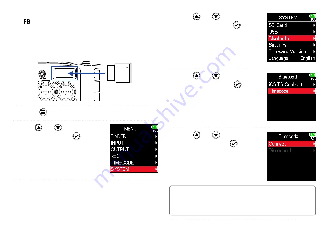 Zoom F6 Operation Manual Download Page 157