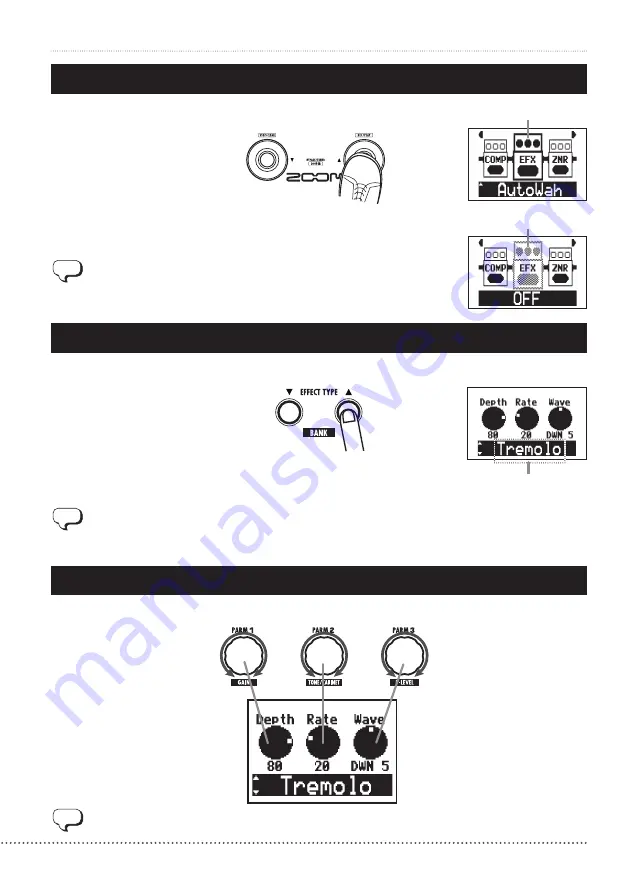 Zoom G2.1NU Operation Manual Download Page 19