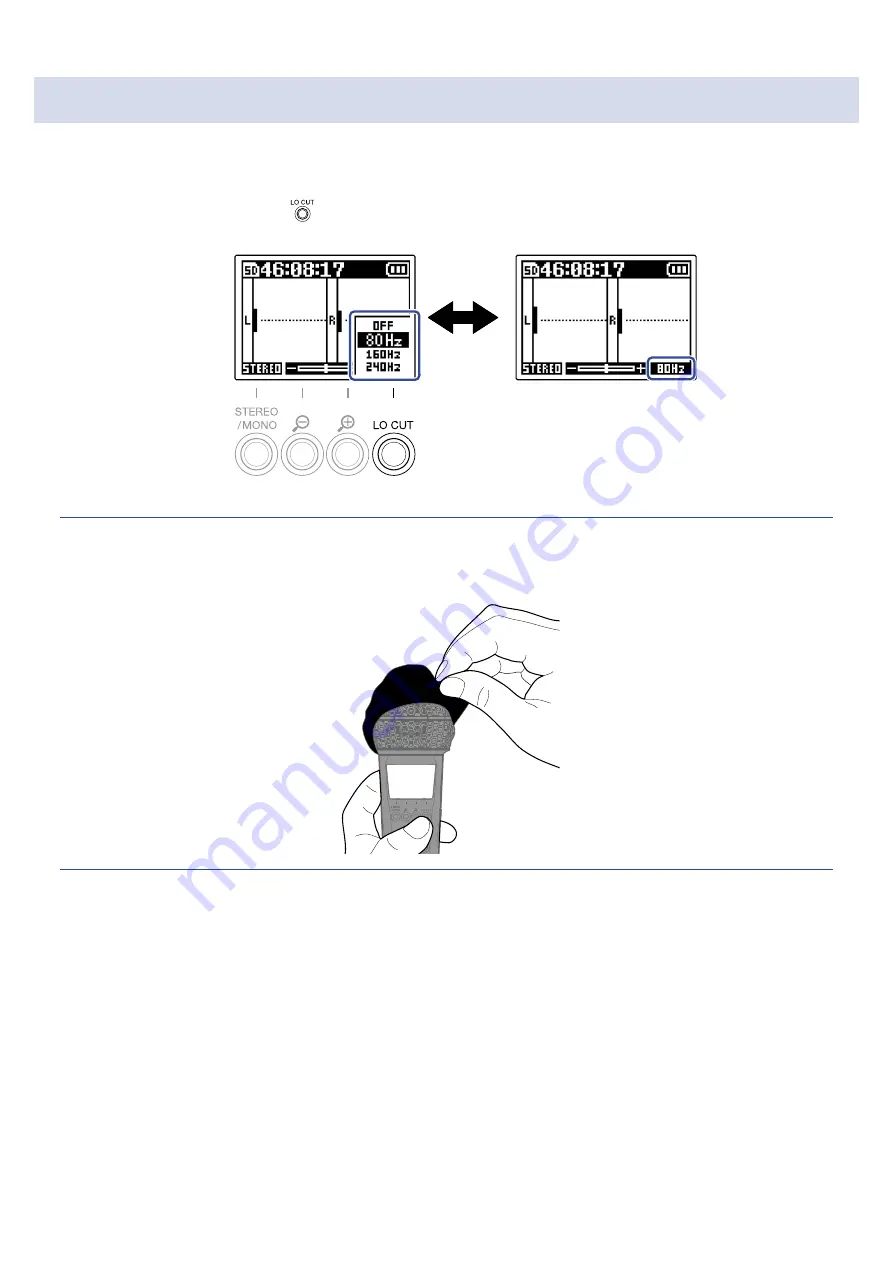 Zoom MicTrak M2 Operation Manual Download Page 34