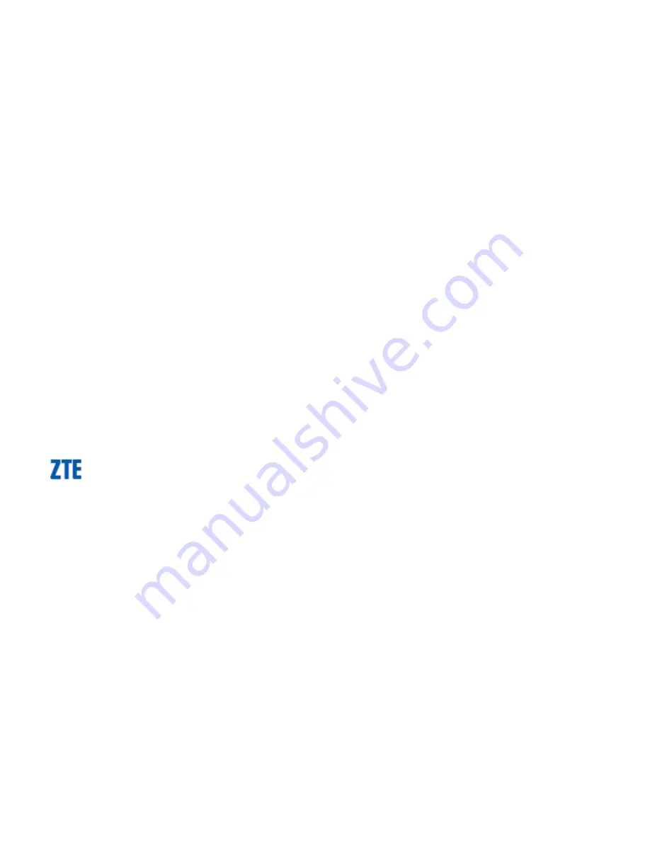 Zte TELSTRA UNO User Manual Download Page 1