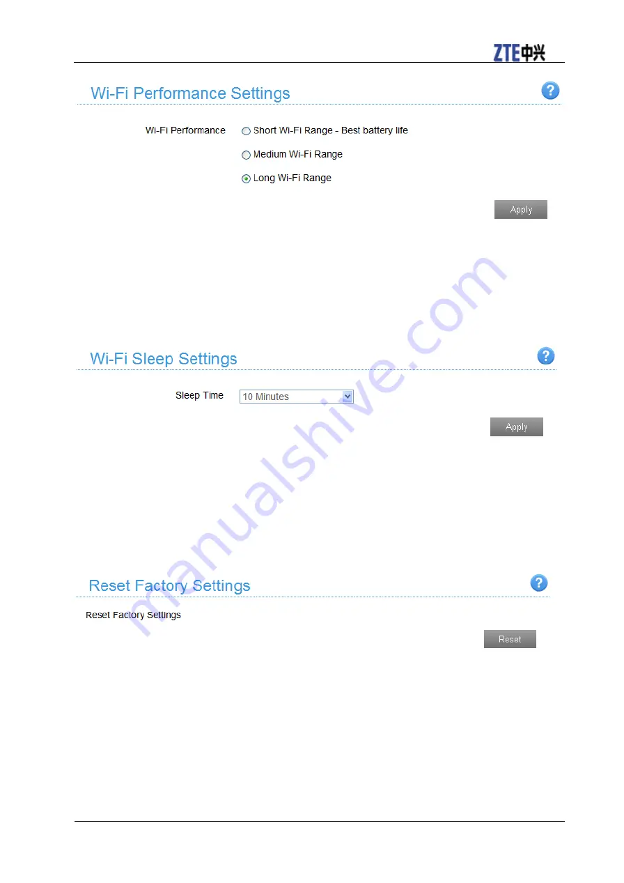 Zte Z288L User Manual Download Page 19