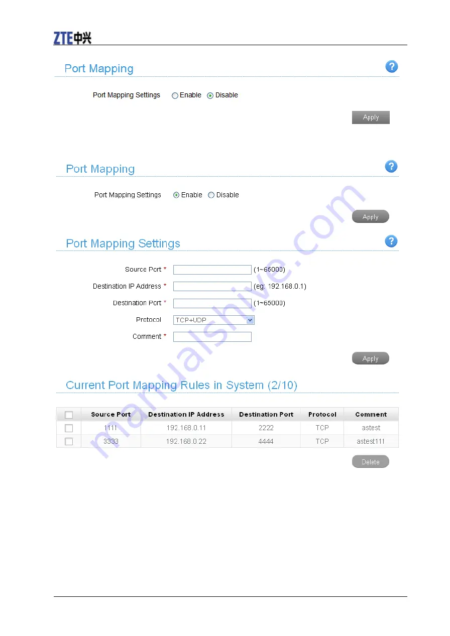 Zte Z288L User Manual Download Page 20