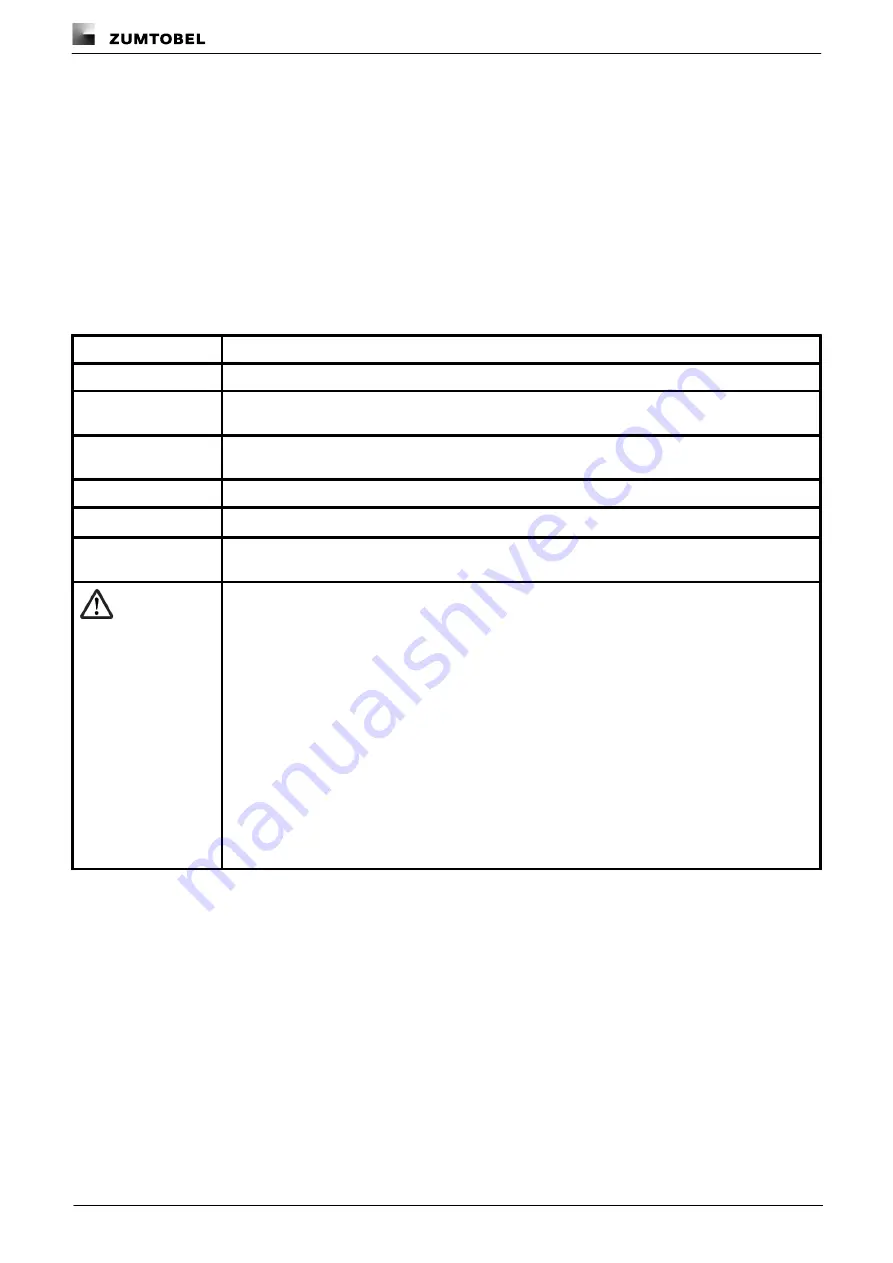 Zumtobel 22171150 Installation Instructions Manual Download Page 100