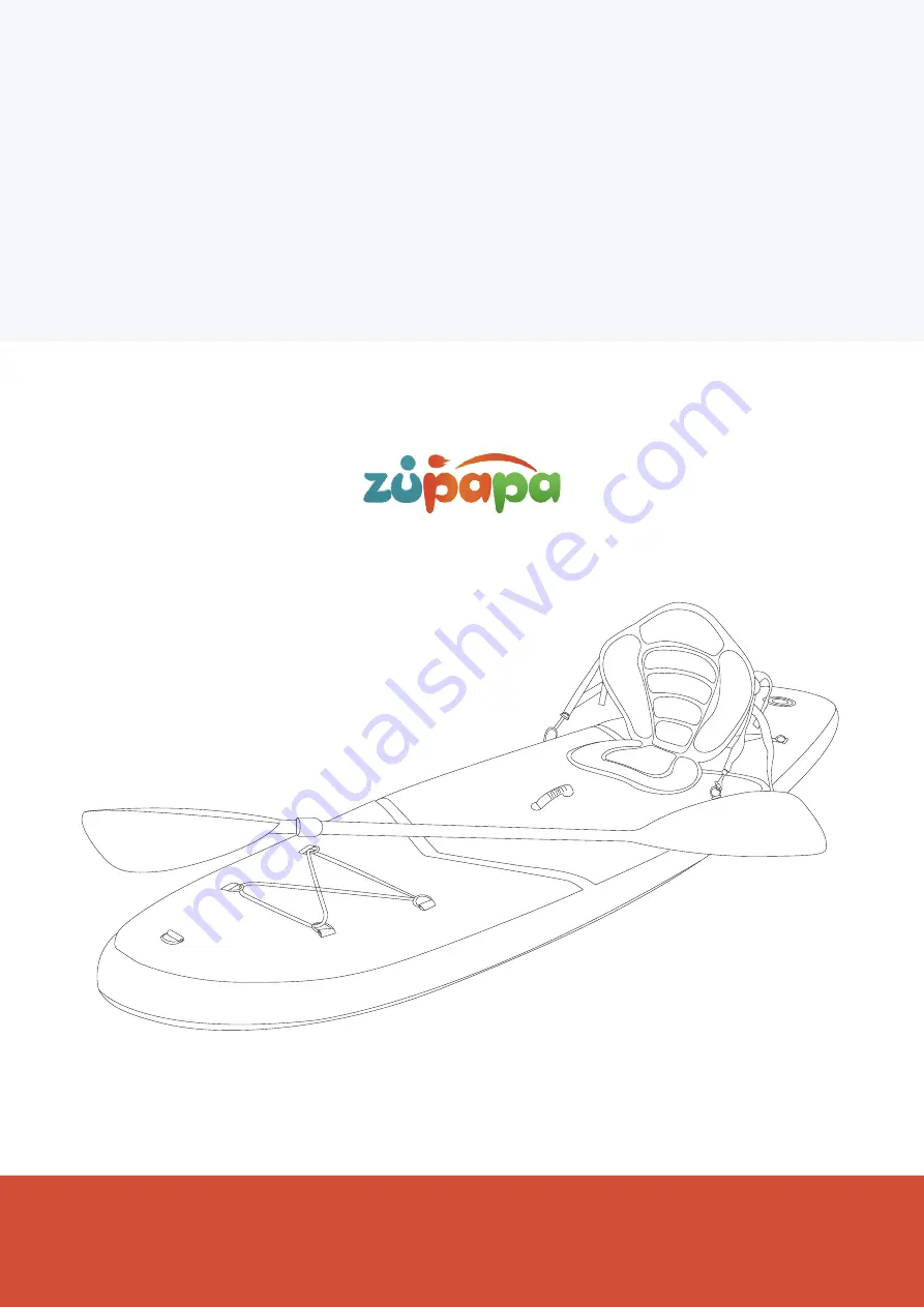 Zupapa Inflatable SUP User Manual Download Page 1