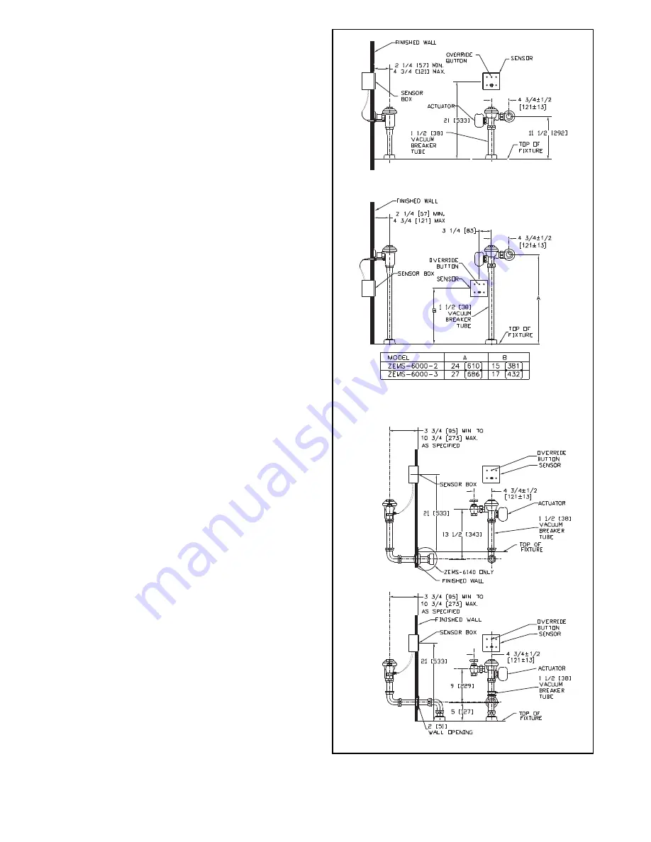 ZURN AquaSense ZEMS6142AV Скачать руководство пользователя страница 2