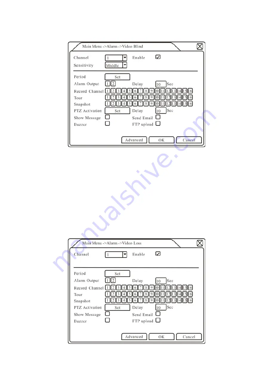 ZUUM Media DVR8C-41AL41A-H-500G-BK User'S Installation And Operation Manual Download Page 38