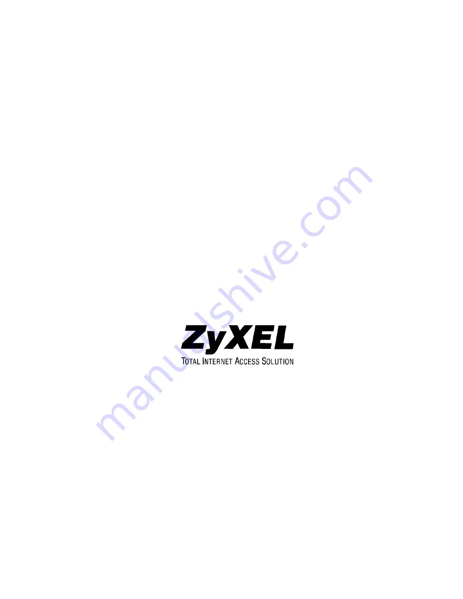 ZyXEL Communications Broadband Security Gateway P-312 User Manual Download Page 1