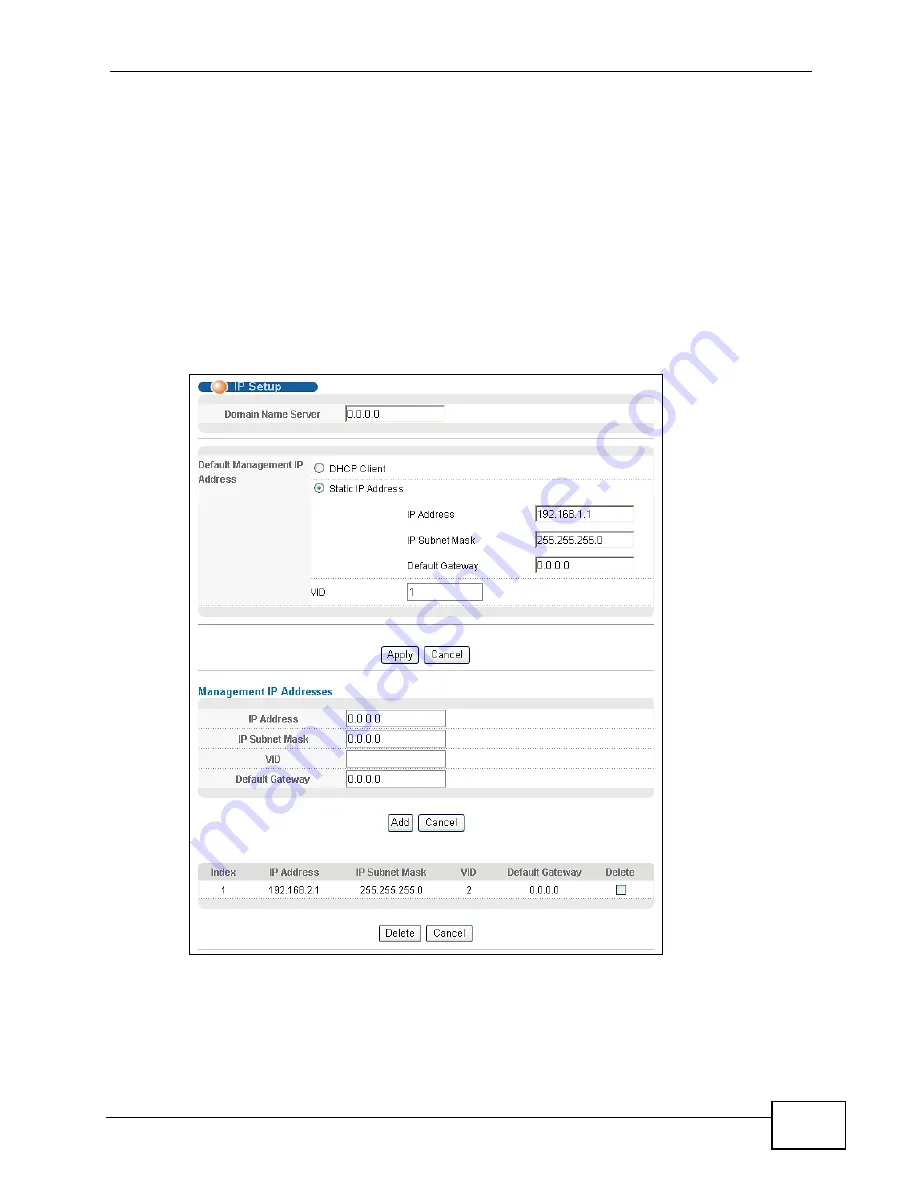 ZyXEL Communications GS2200-24 Series Скачать руководство пользователя страница 79