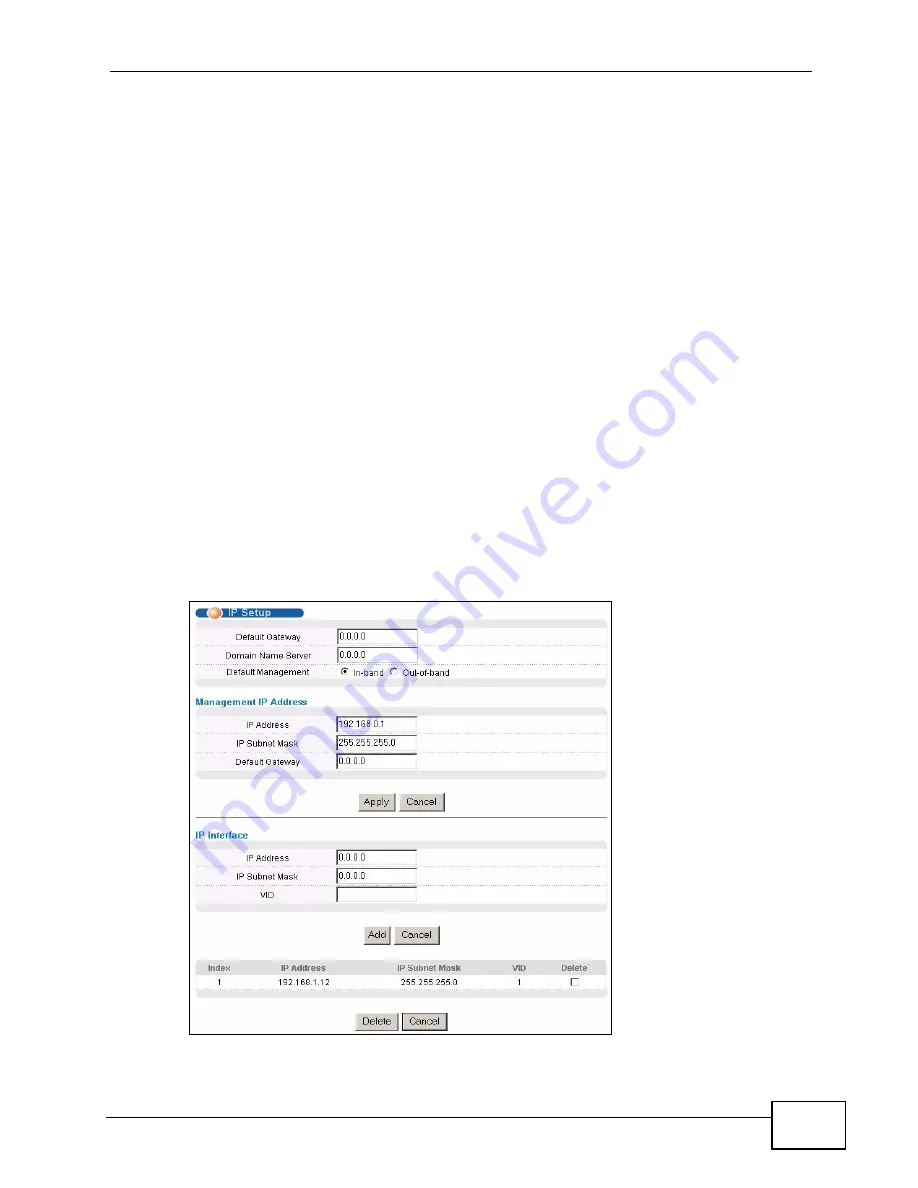 ZyXEL Communications GS2200-48 Скачать руководство пользователя страница 71