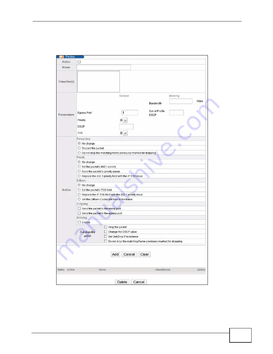 ZyXEL Communications GS2200-48 Скачать руководство пользователя страница 159