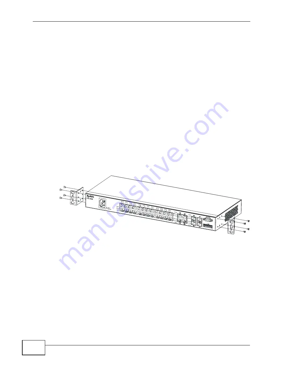 ZyXEL Communications MES-3528 - Скачать руководство пользователя страница 30