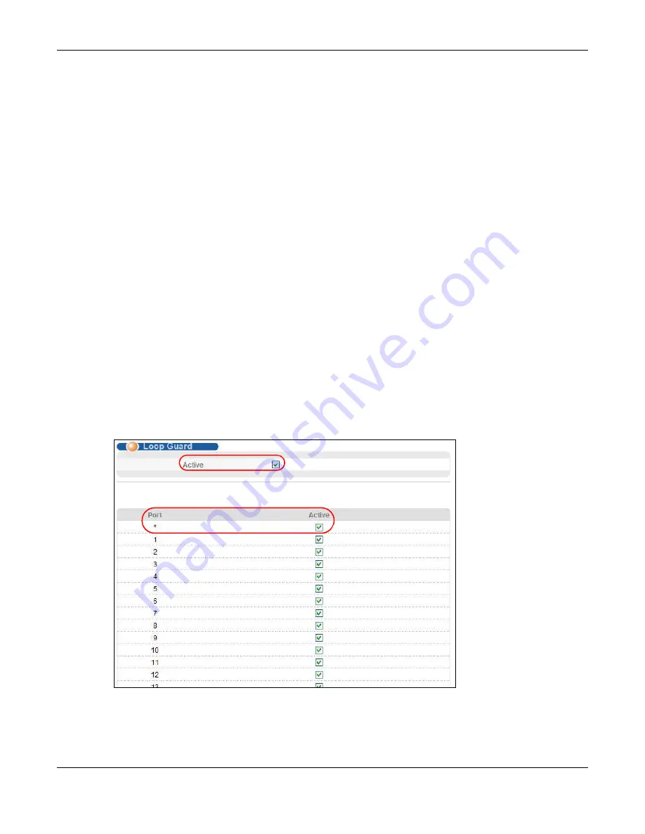 ZyXEL Communications MGS3520 Series User Manual Download Page 59